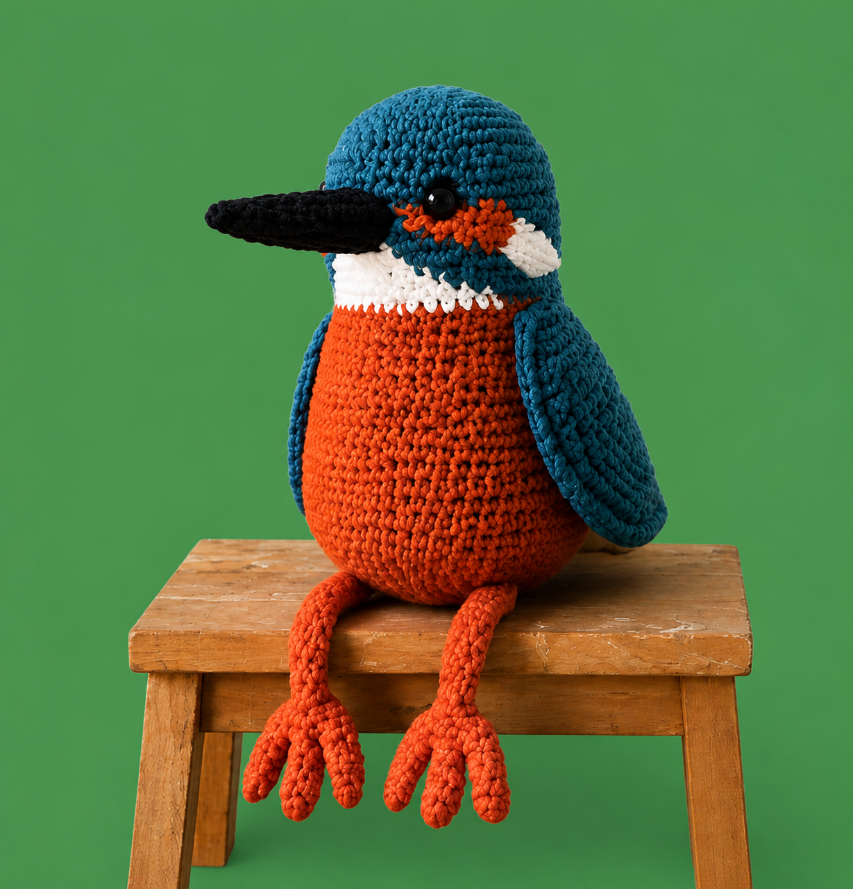 Percy the Kingfisher Crochet Kit